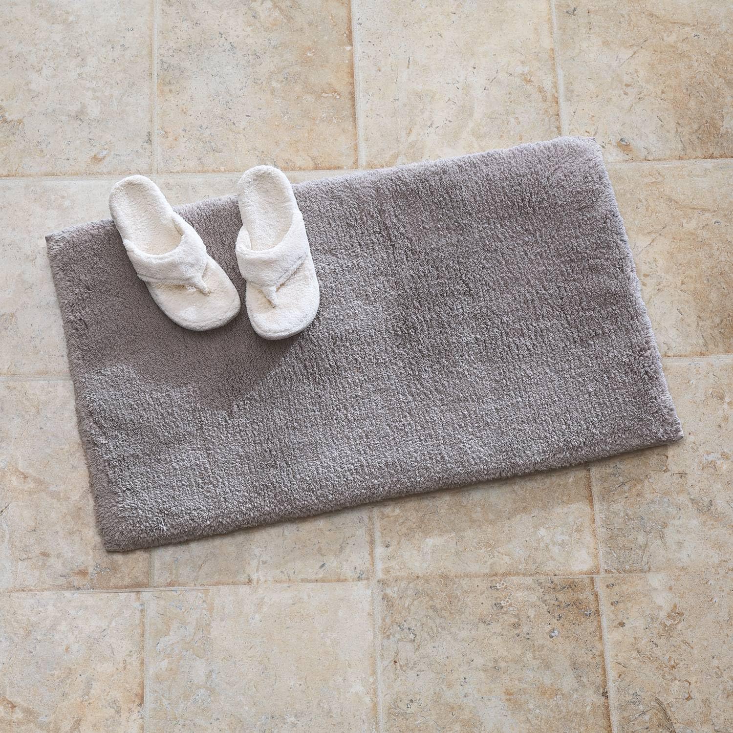 Cuddledown Memory Foam Bath Rug 100 Cotton Cover Memory Foam Insert Soft Sinkable Removable Cover Oeko-TEX Standard 100
