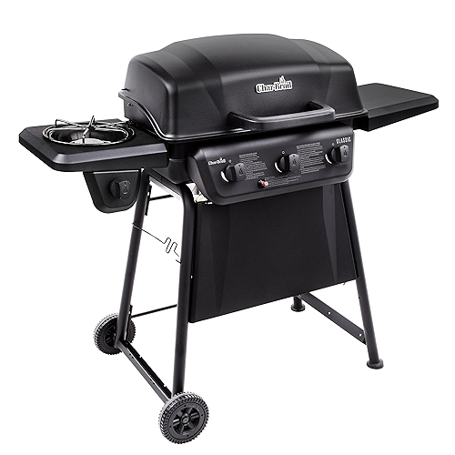 Char-Broil Classic 360 3 queimadores de gĂĄs propano lĂquido com queimador lateral Char-Broil Classic 360 3 queimadores de gĂĄs propano lĂquido com queimador lateral