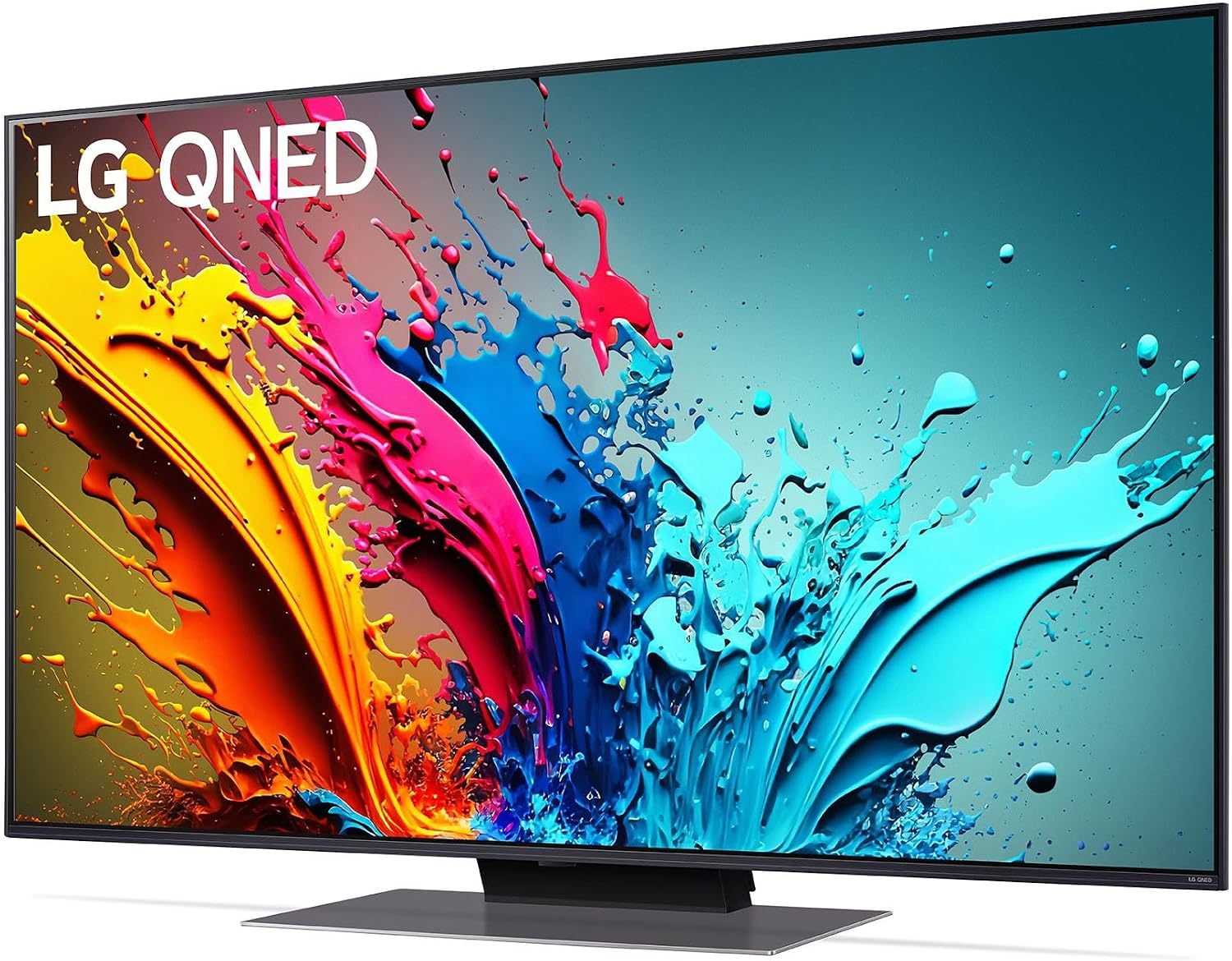 LG QNED86 de face