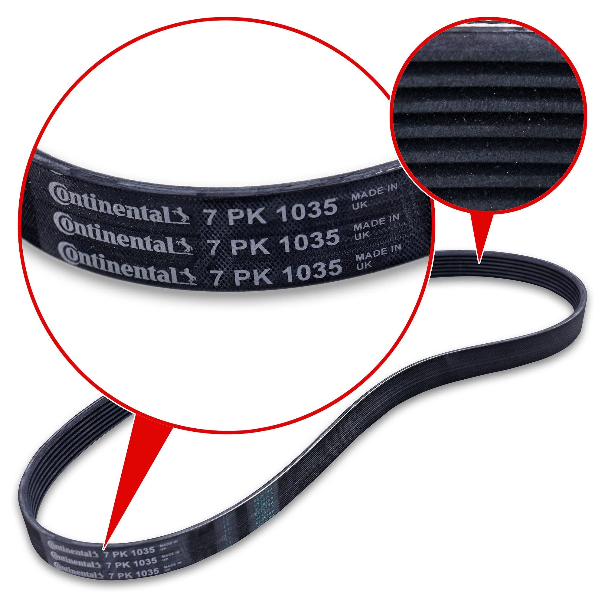 Contitech 7PK1035K1 Kit Courroie Multi V
