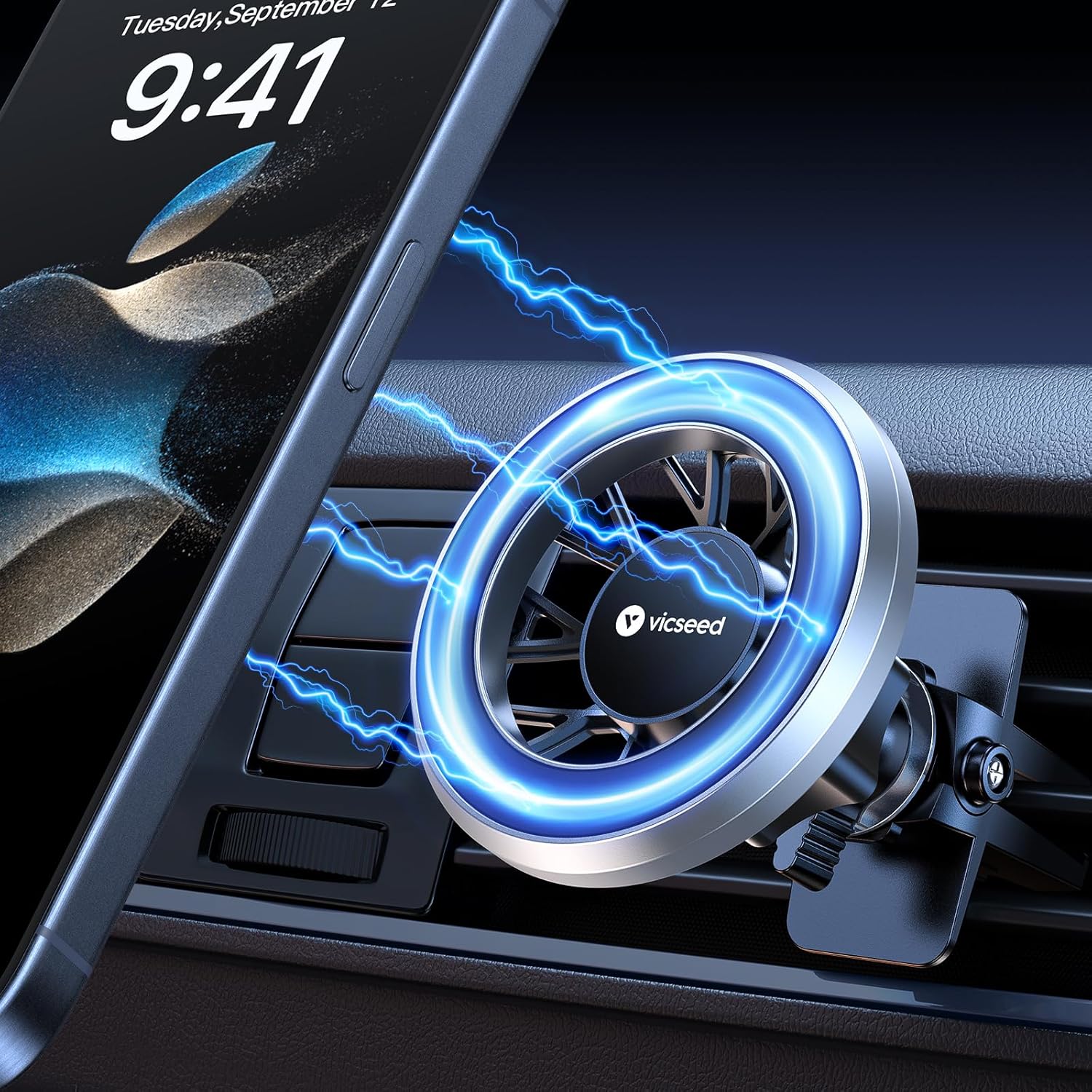 VICSEED Magnetic Car Phone Holder for iPhone MagSafe Zimbabwe Ubuy