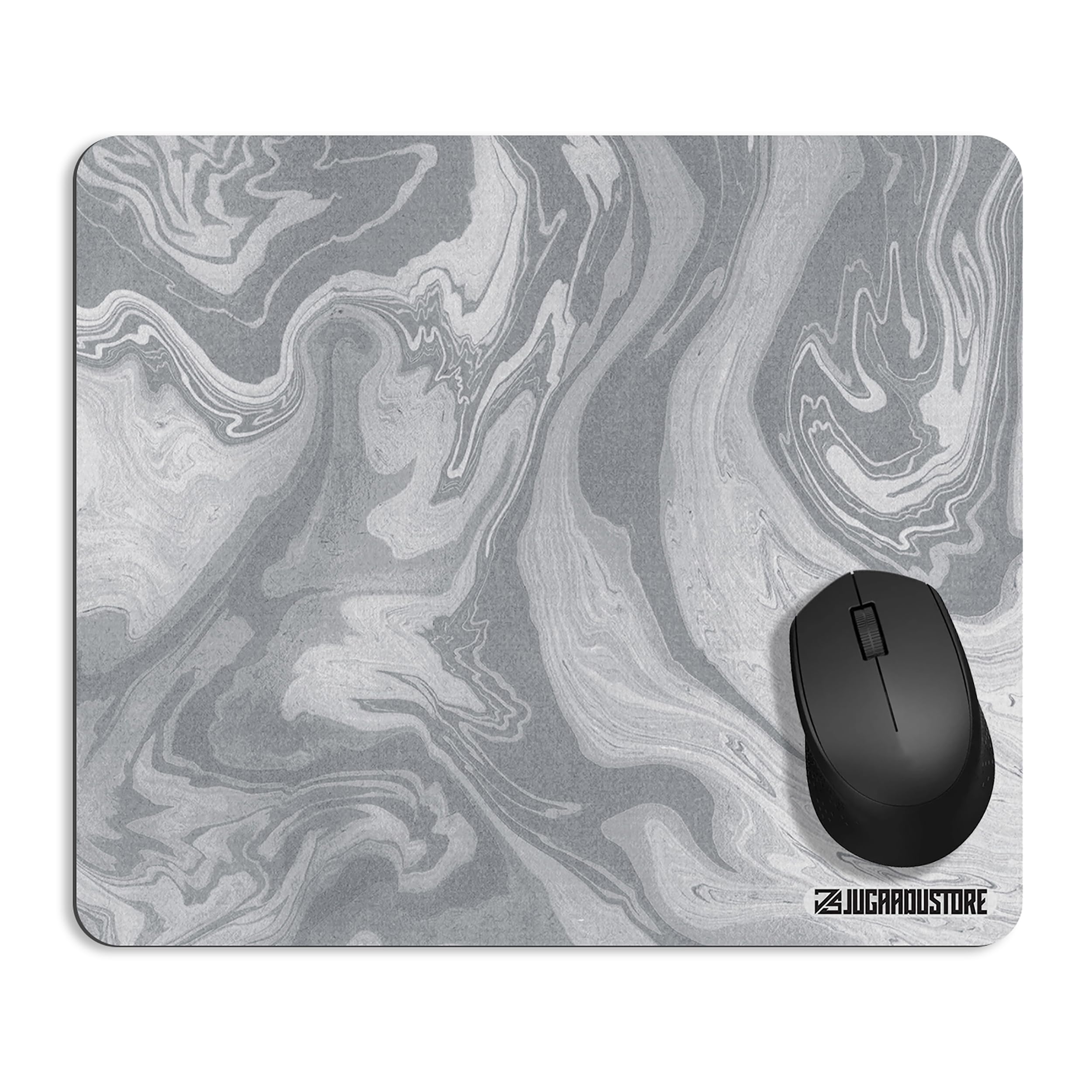 Printed Mousepad for Laptop, PC & Office Desk | Anti-Slip Rubber Base | Stylish & Designer Mouse Pad for Gaming, Students, Work from Home Use (9 X 7 inch) -Grey Classy Marble-image-13