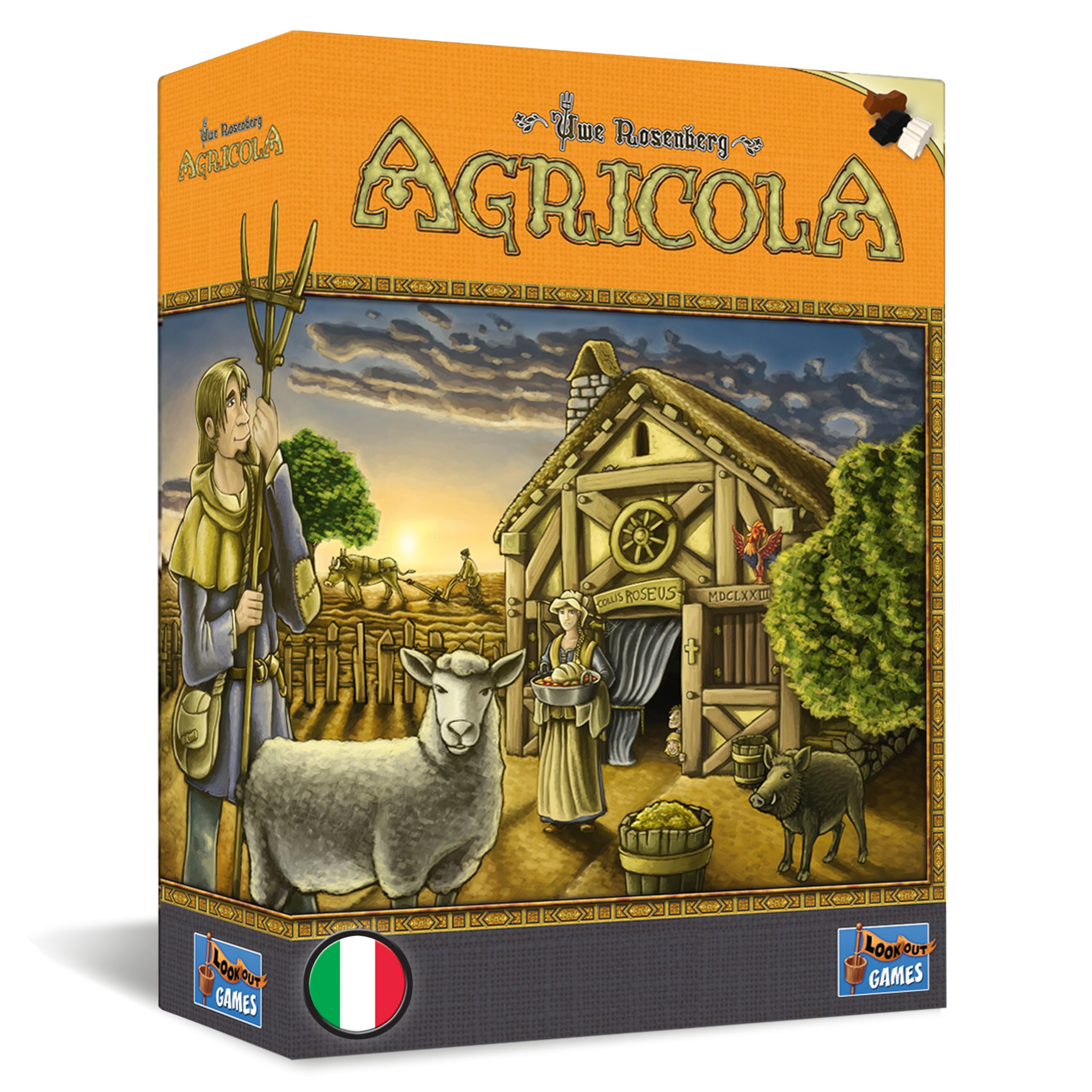 Asmodee Agricola - Edizione Italiana - Italian Version