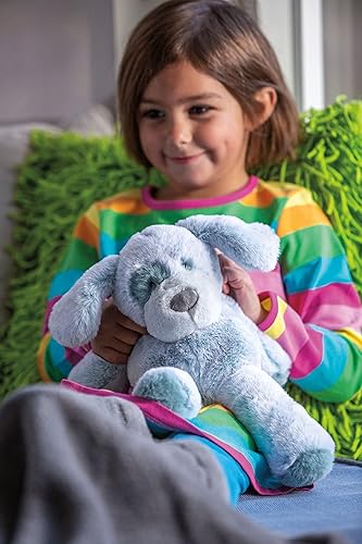 Miniatura 4 de Mary Meyer Juguete suave de peluche del zoológico de malvaviscos, 13 pulgadas, cachorro de perro azul