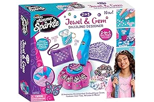 Cra-Z-Art Shimmer'n Sparkle Ultimate Makeup Designer Jewel & Gem Dazzling Designer