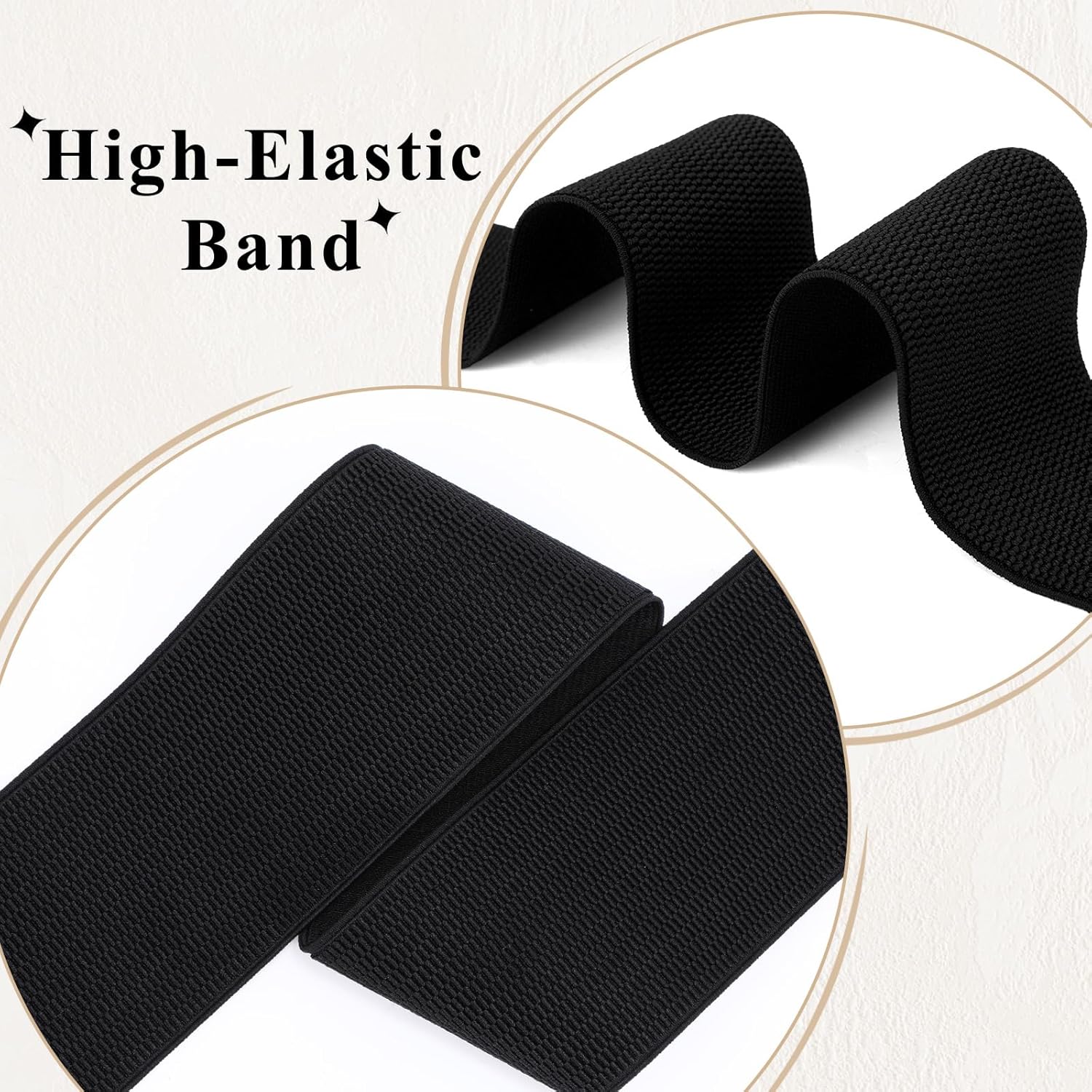 WHIPPY Women Wide Elastic Belt Stretchy Thick Belts for Women Dresses Ladies Fashion Waistband - Image 5