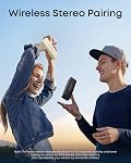 Anker Soundcore 2, 12W Dual-Driver, Portable Bluetooth Speakers for Daily Use, and Wireless, Extended Battery Life, 24-Hour Playtime, IPX7 Water Resistant, Built in Mic, 66 ft Bluetooth Range- White