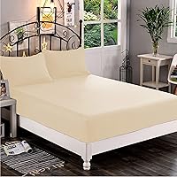 Vista 13 de Elegant Comfort - 1 sábana bajera de 1,500 hilos, microfibra suave, bolsillo profundo de hasta 16 pulgadas, resiste a las arrugas y a la Negro