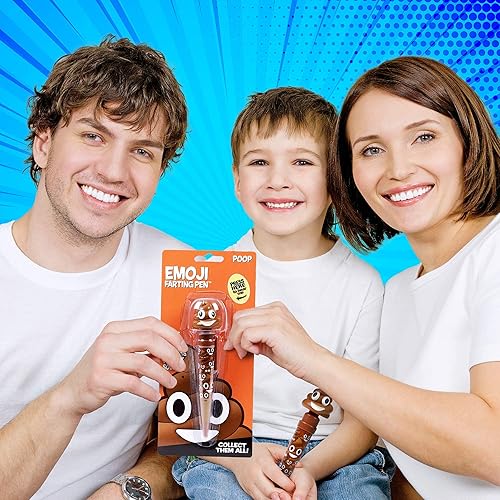 Miniatura 8 de OUR FRIENDLY FOREST Paquete de 2 bolígrafos para excrementos de pedos y bolígrafo ninja para excrementos Sonidos reales de lucha y pedos Regalos