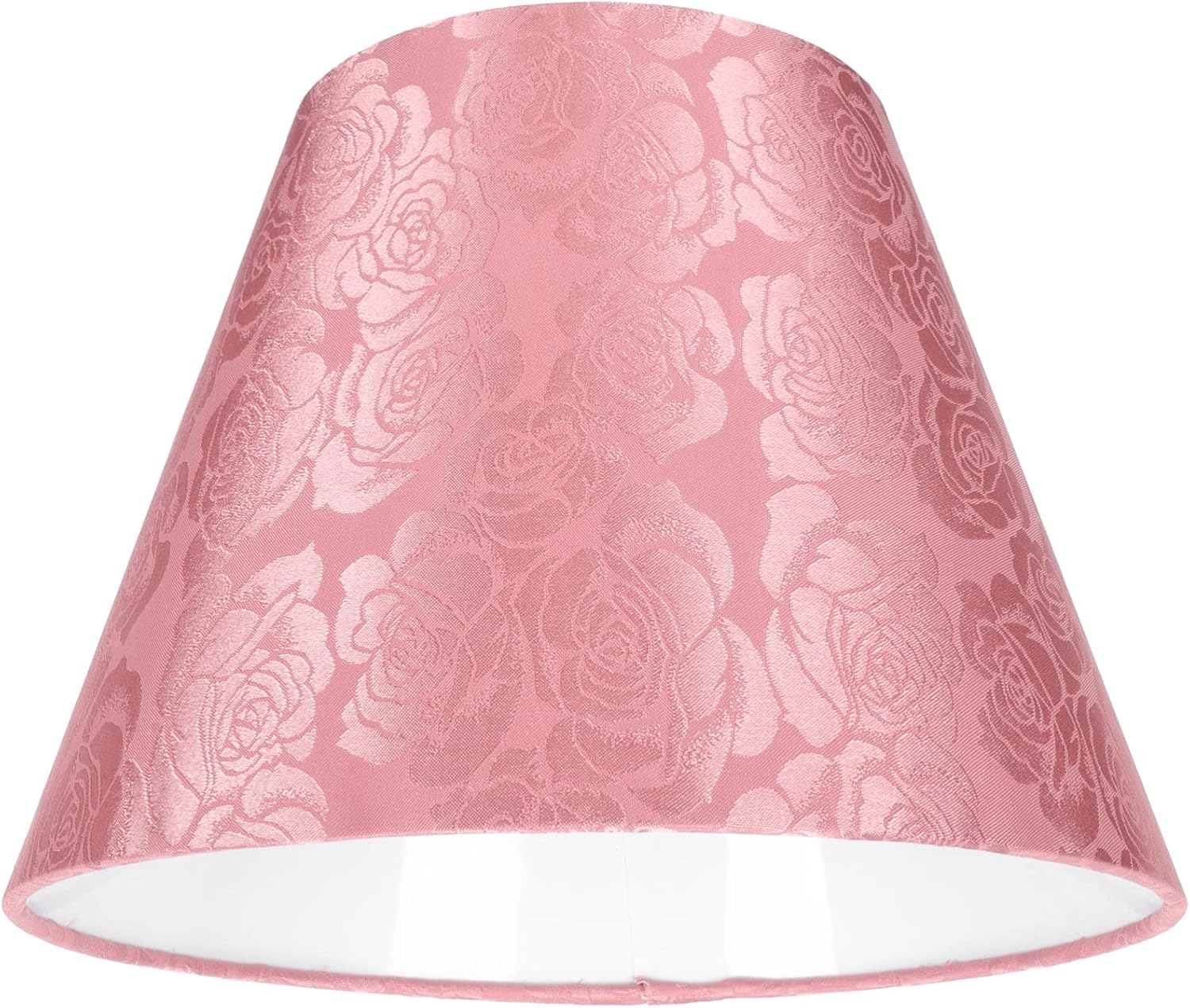 SOLUSTRE E27 E14 Chandelier Lamp Shade Clip On Bulb Fabric Lamp Shade Barrel Fabric Lampshade