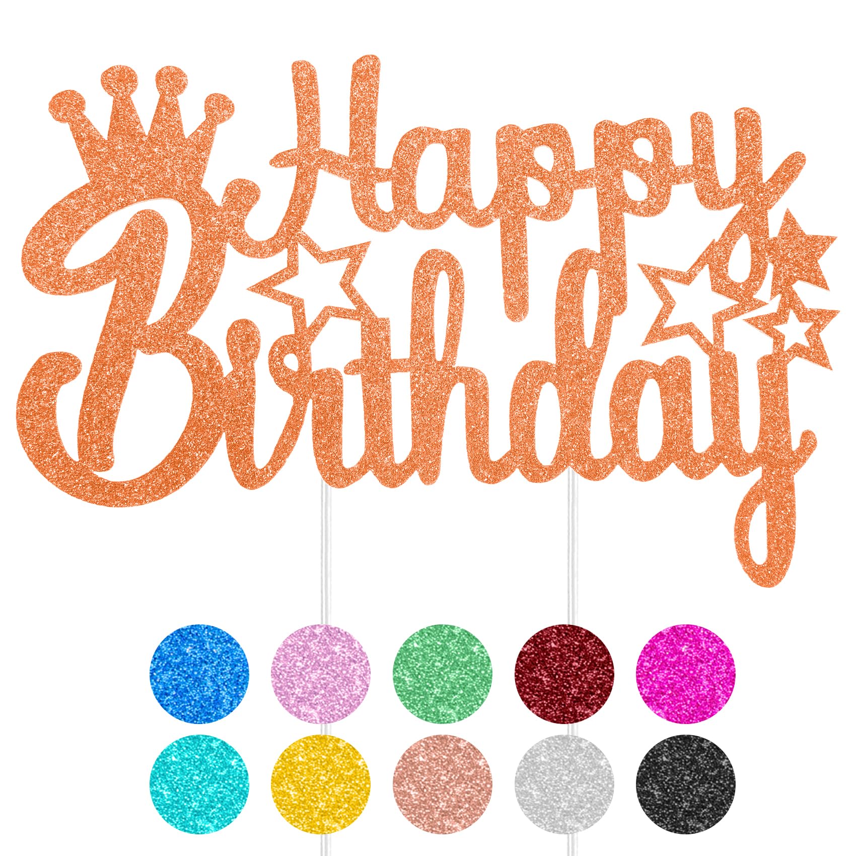 Buy Cake Topper,Happy Birthday Cake Topper,Happy Birthday Sign,Cake