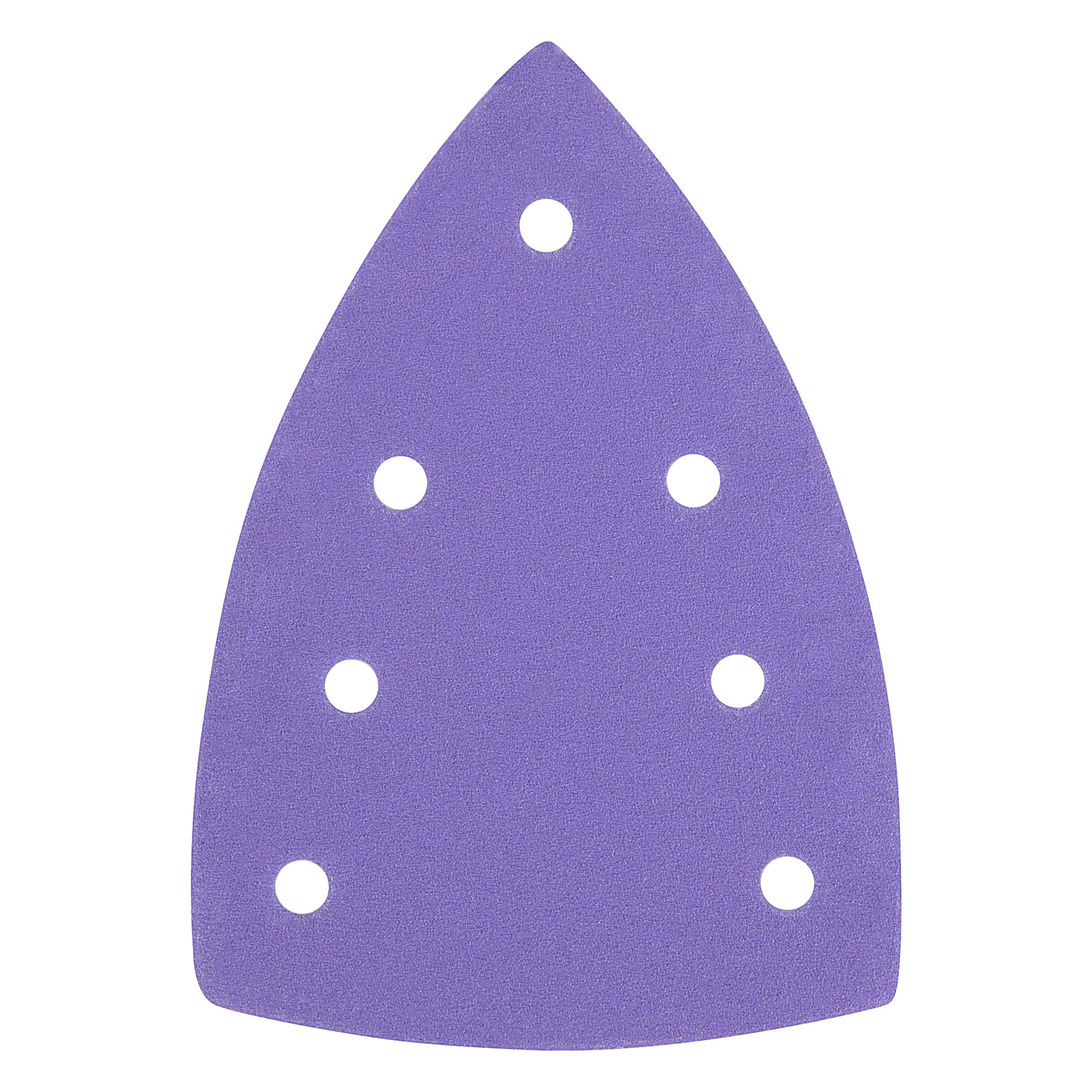 Trend 100 x 150 mm 7-Hole Detail Sanding Pads, 60 Grit, 10 Pack, Film Abrasive for Aggressive Sanding and Prep Work, AB/DET1/60Z