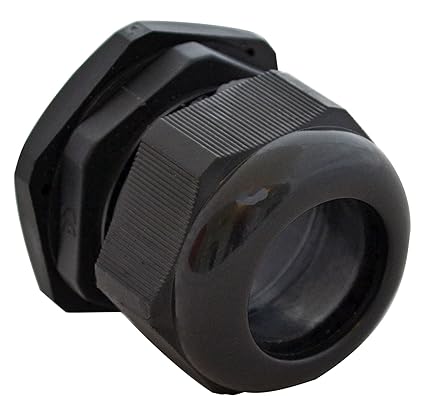 BUD Industries IPG22236 IP66 TUV Nylon Cable Gland Fits Round Wire from 0.87 to 1.26