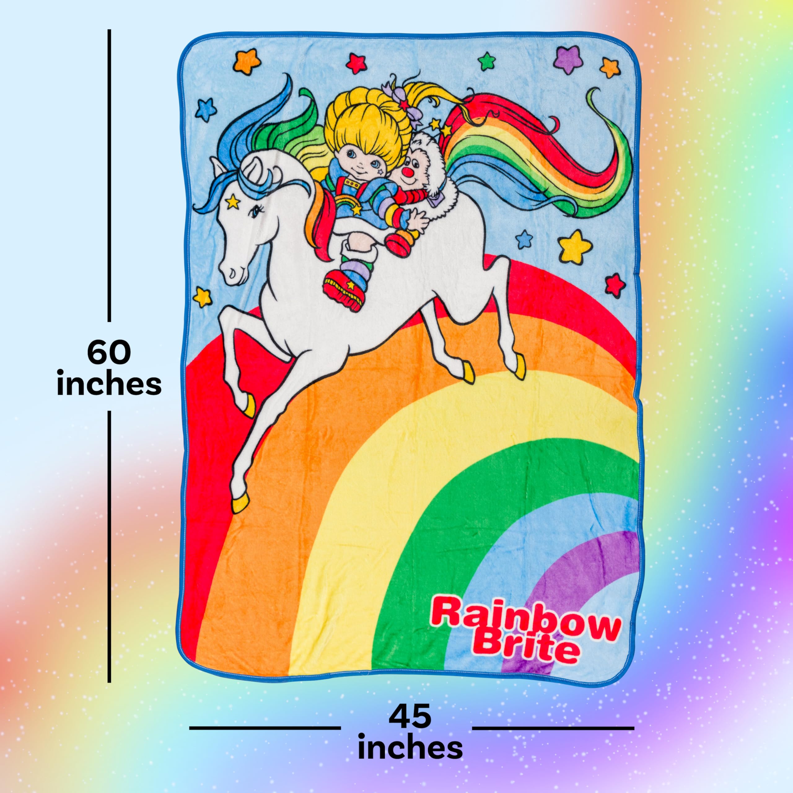 Amazon.com: Silver Buffalo Rainbow Brite, Starlite, Twink, Throw