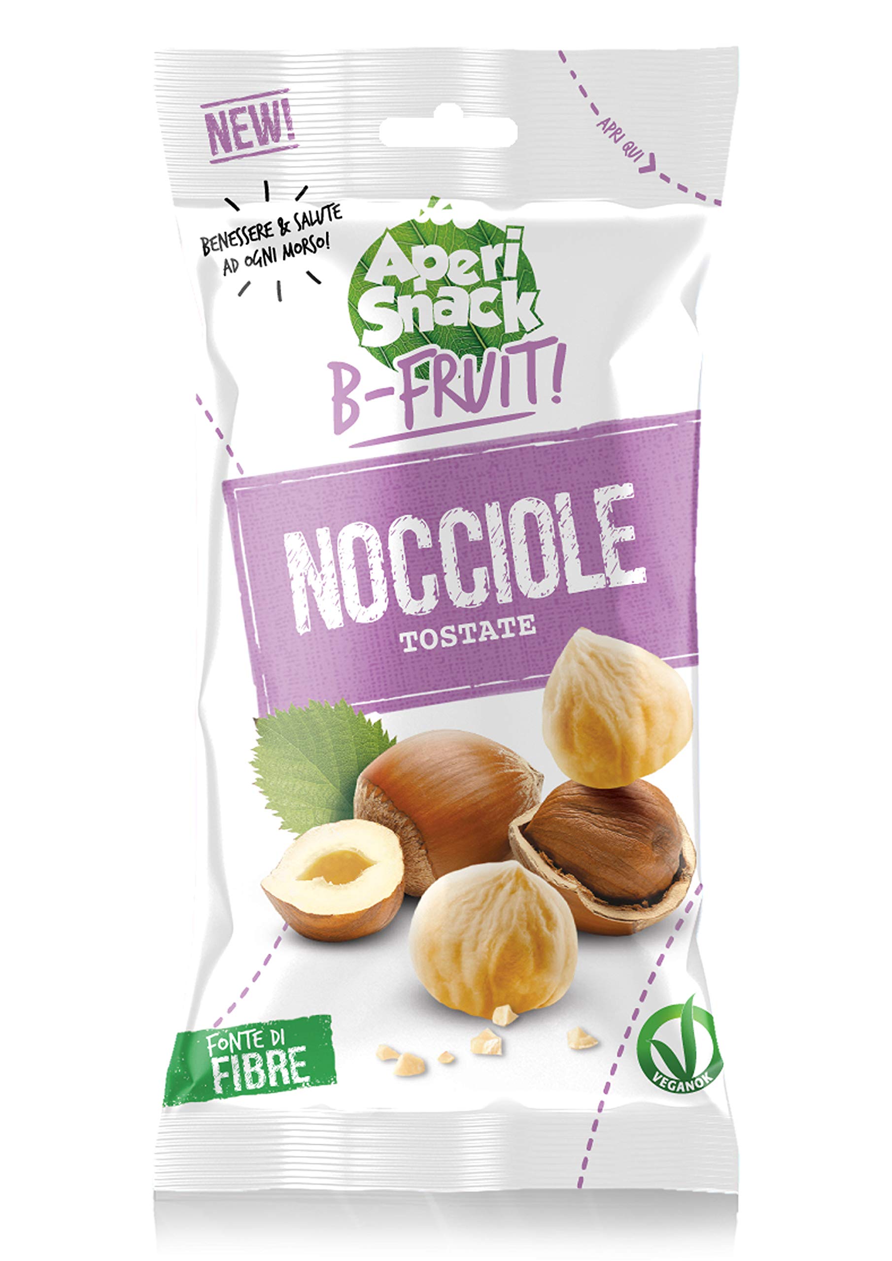 B -Fruit Espositore da Terra Frutta Secca Aperisnack - AP07.001.15 - Frutta Secca Mandorle Noci pistacchi Nocciole Anacardi incluse 240 Monoporzioni da 25g
