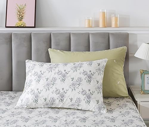 Miniatura 7 de FADFAY - Juego de funda de edredón con estampado floral (3 piezas)