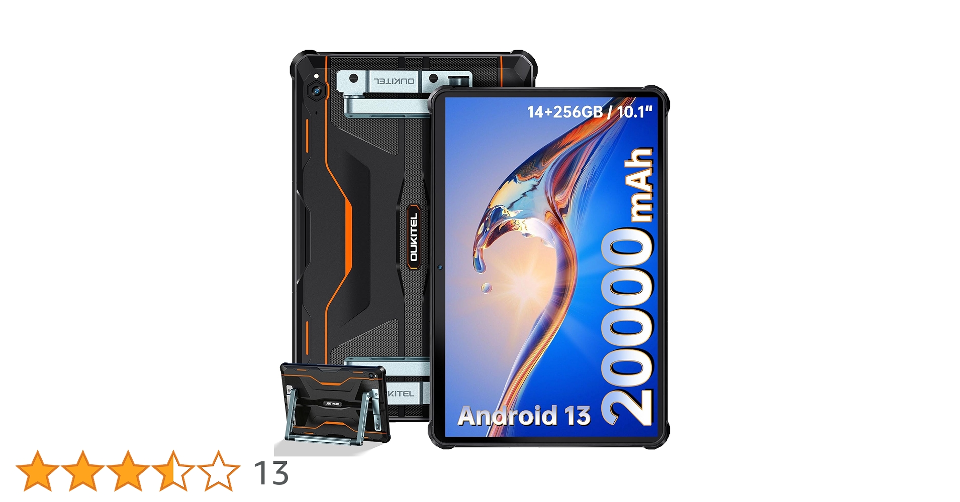 Amazon.co.jp: 2023 OUKITEL RT6 防水タブレット 20000mAh大型
