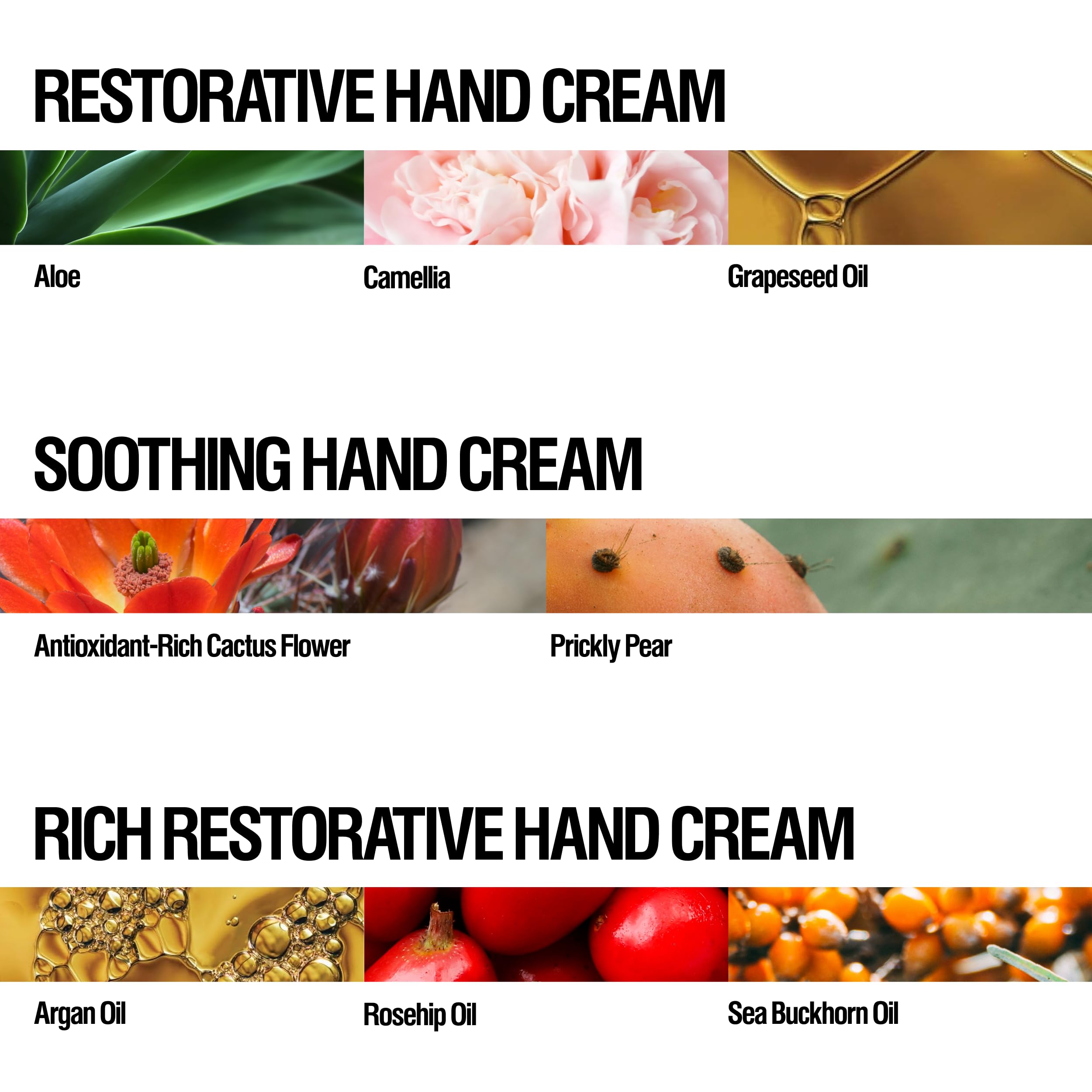Grown Alchemist Hand Cream Heroes – Set di Creme Mani di Lusso x 3, Ricche, Rigeneranti e Lenitive – Naturale, Non Untuosa, Nutre e Idrata le Mani Secche – Set Regalo per Donne, Natale