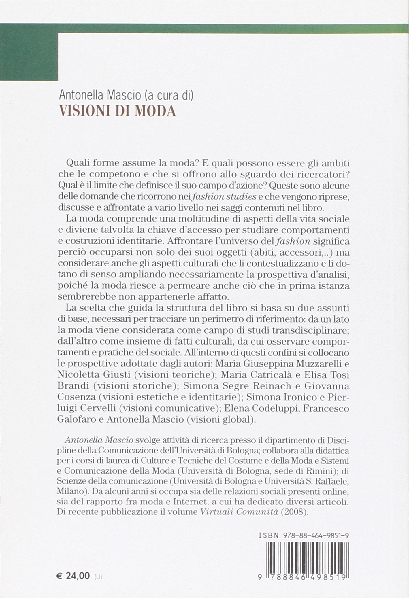 Visioni di moda (Cultura della comunicazione)