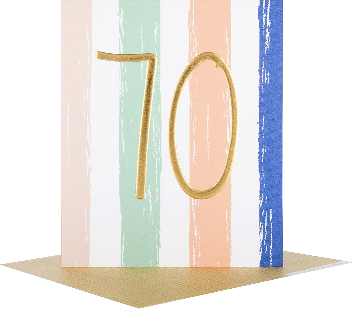 Hallmark 25508130 70th Birthday Studio Card "Blank" - Small