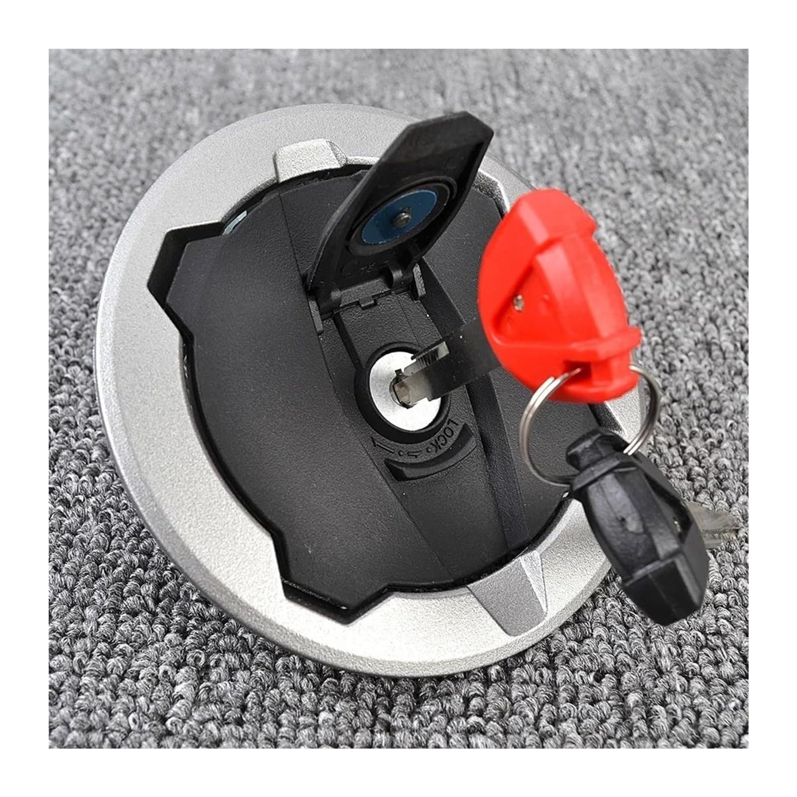 Cerradura De Encendido para Kawasaki Z400 2019-2022 27048-5216 27005-0670 51049-0735 Interruptor Arranque Encendido Motocicleta Tapa Tanque Combustible Bloqueo 2 Llaves