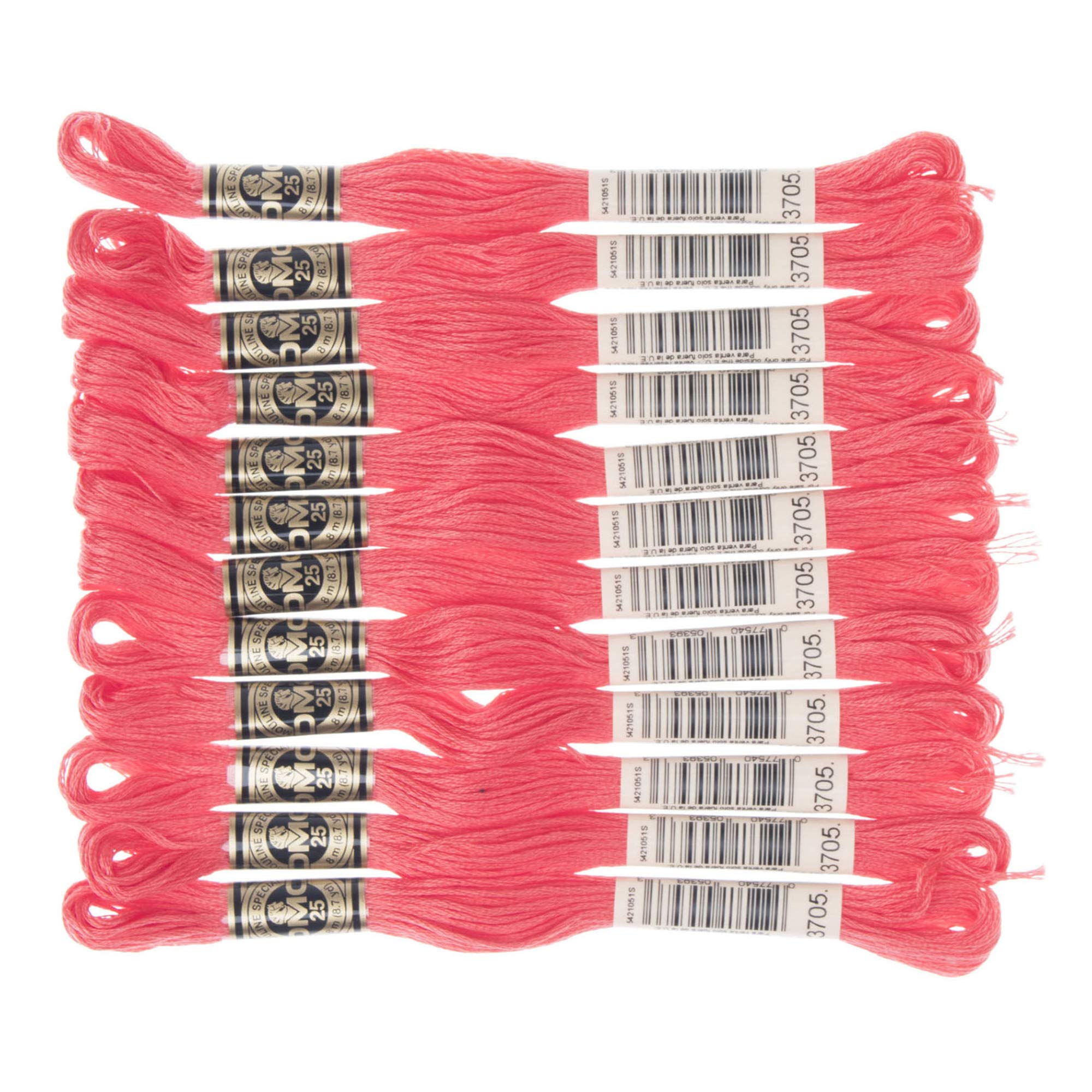 DMC 6-Strand Embroidery Cotton Floss, Dark Melon