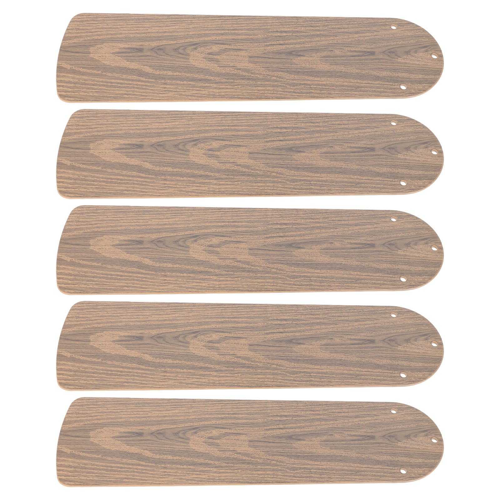 Pales de ventilateur de plafond légères et faciles à installer Beaupretty marron