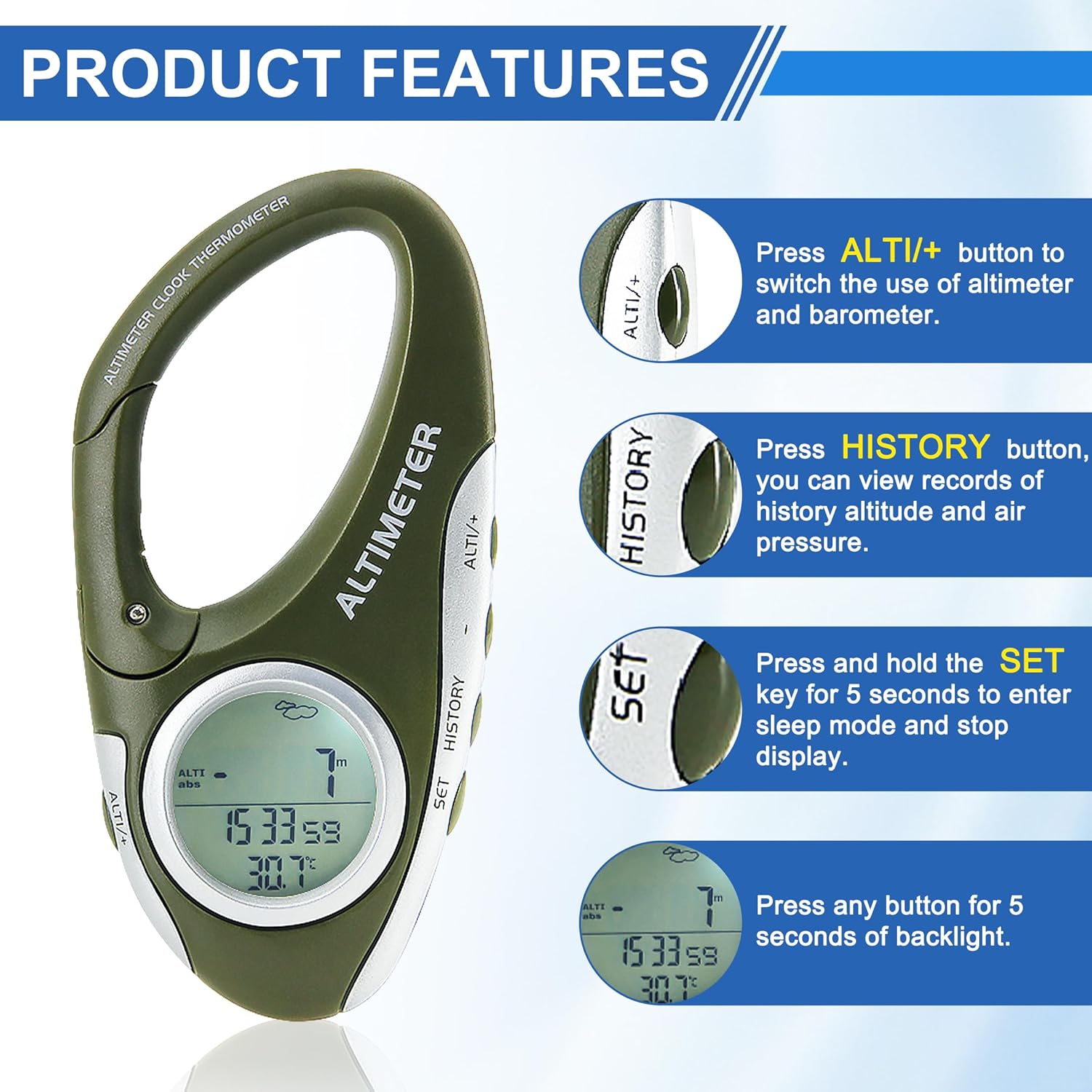 Navigate the Outdoors: A Review of the AMTAST Digital Altimeter and Compass