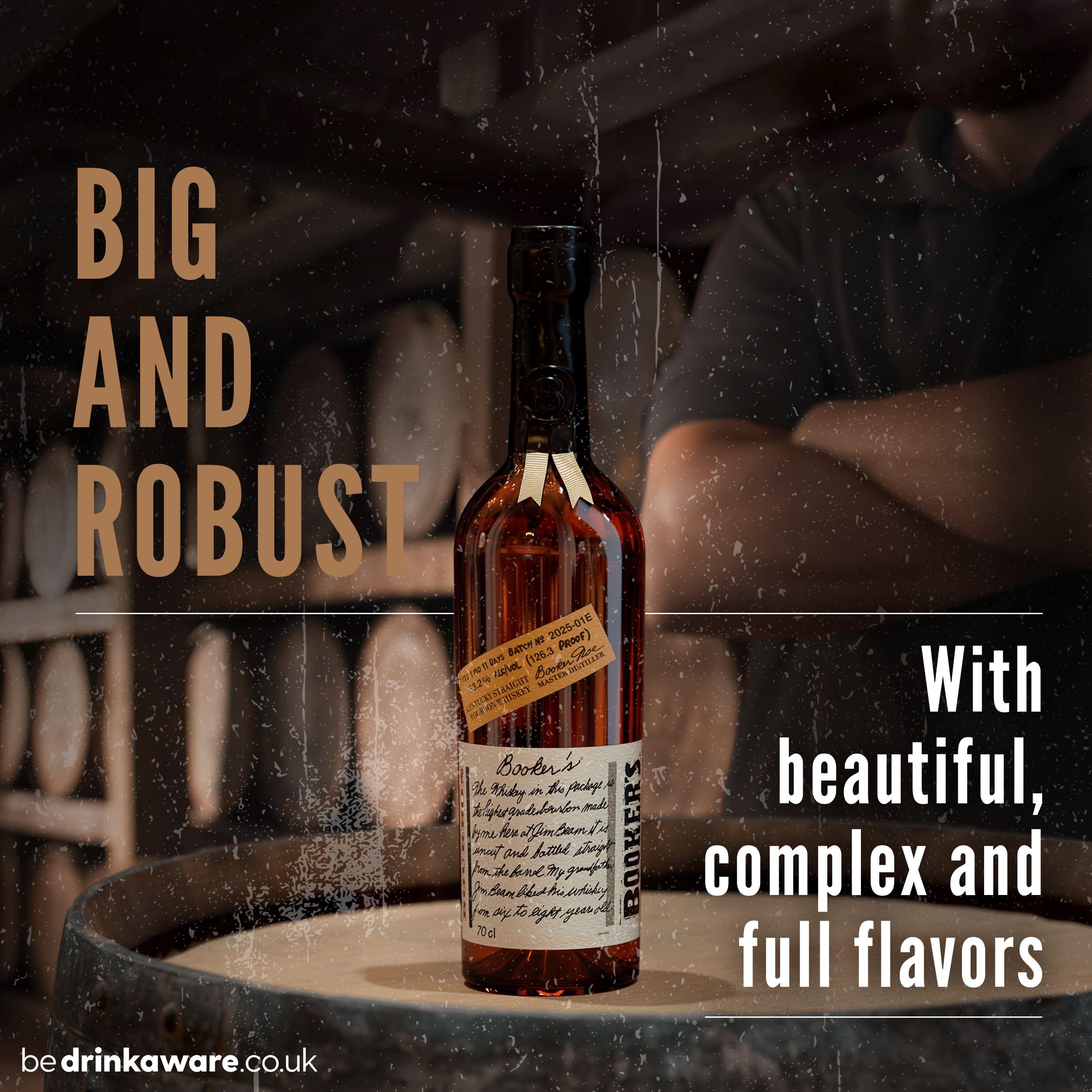 Booker's - 2024-01 Batch Bourbon - 7 year old Whiskey 70cl 62.2