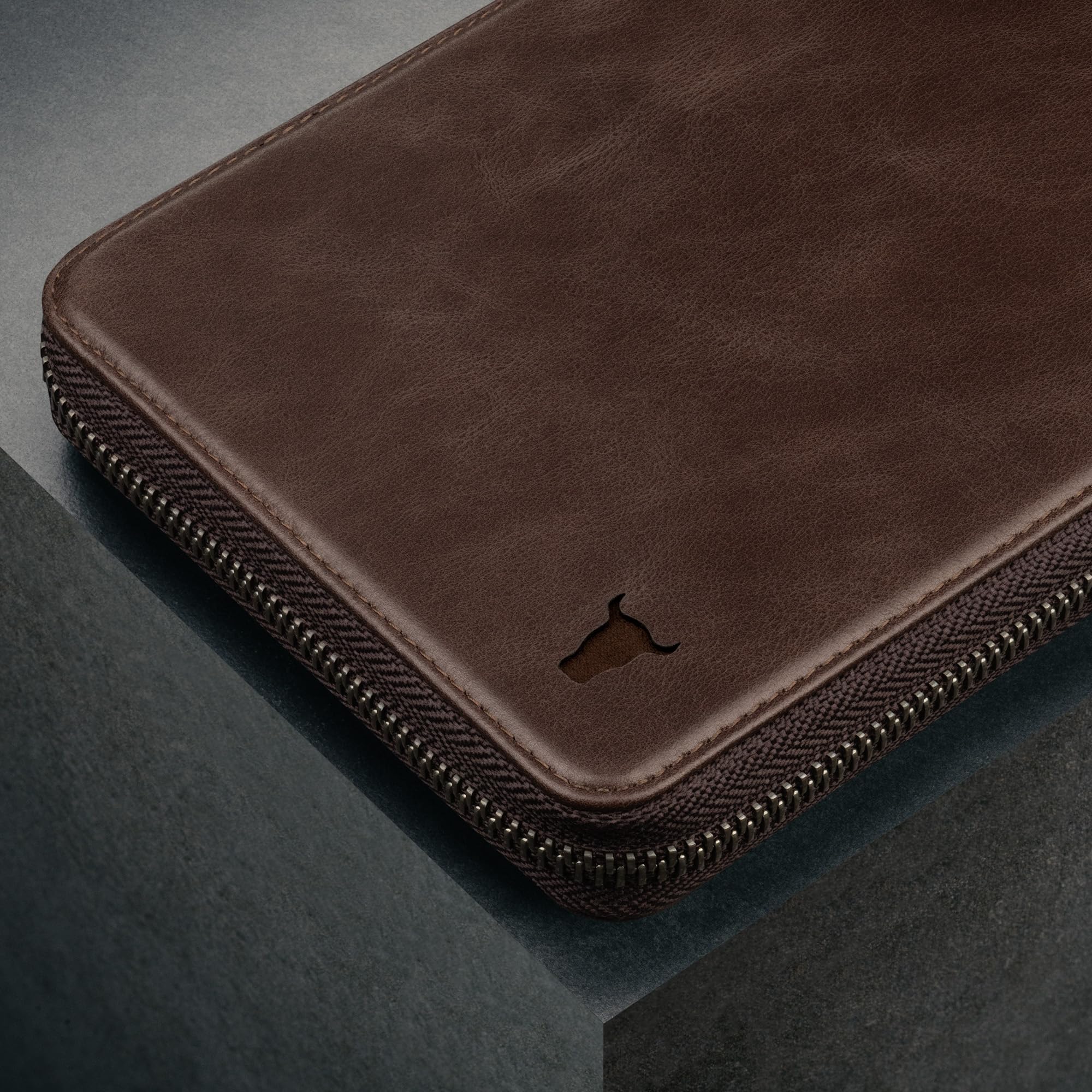 TORRO Portefeuille de Voyage - Organisateur de Voyage en Cuir Véritable avec Porte-Passeport et Porte-Cartes Détachables
