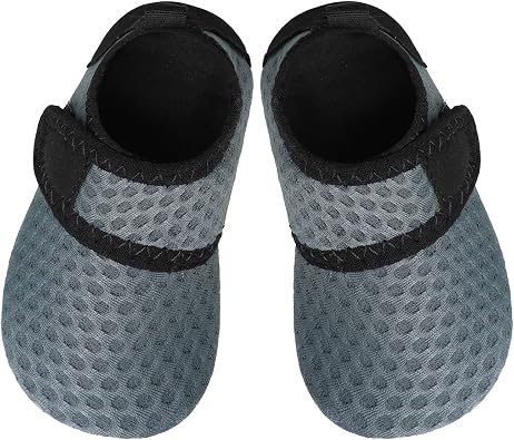 L-RUN Infant Water Shoes Barefoot Skin Aqua Sock Breathable Beach Swim Pool Walking Shoes for Baby First Walker Non Slip