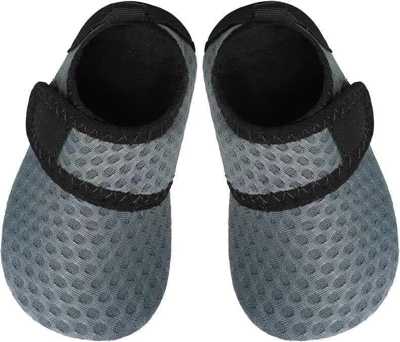 L-RUN Infant Water Shoes Barefoot Skin Aqua Sock Breathable Beach Swim Pool Walking Shoes for Baby First Walker Non Slip