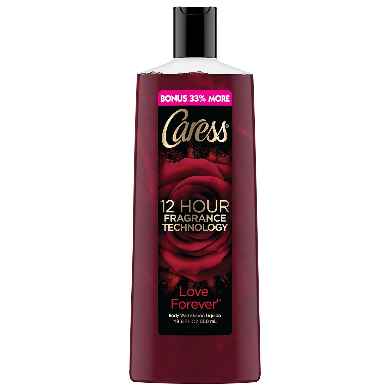 Caress 12 Hour Fragrance Technology Love Forever Body Wash