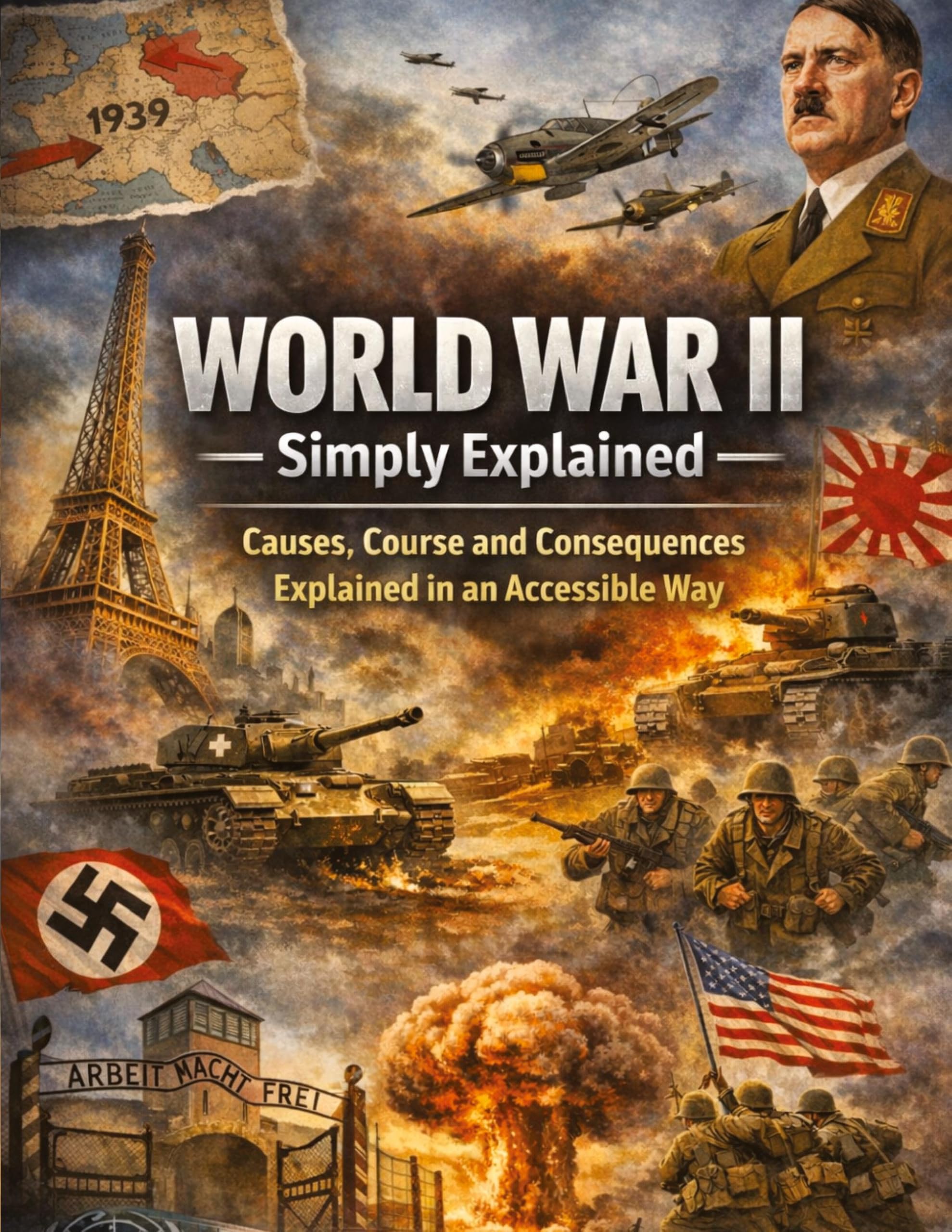World War II Simply Explained: Causes, Course and Consequences Explained in an Accessible Way