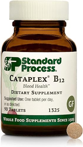 Miniatura 1 de Standard Process Cataplex B12 - Suplemento de vitamina B12 para apoyo a la salud sanguínea y función del sistema nervioso - Suplemento de vitamina