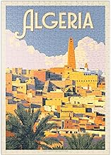 MyPuzzle Algérie : Le Charme Inoubliable De L'Afrique du Nord, Affiche Vintage - Premium 500 Pièces Puzzle - Collection spéciale MyPuzzle de Anderson Design Group