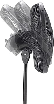 Lasko Oscillating Standing Pedestal Fan - 16 - 2521 - Black