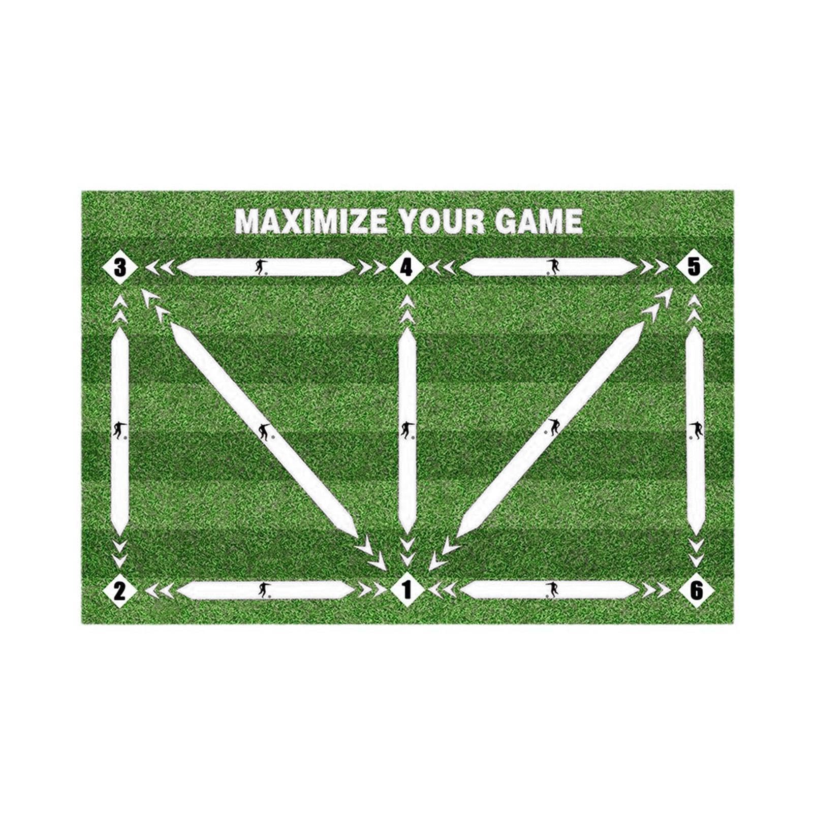 Meadawgs®Football Training Mat Child Shock Dribble Silent Starter Soccer Training Mat 50 cmx80 cm|Sporting Goods | Team Sports | Soccer |1 Football Training Mat-image-21