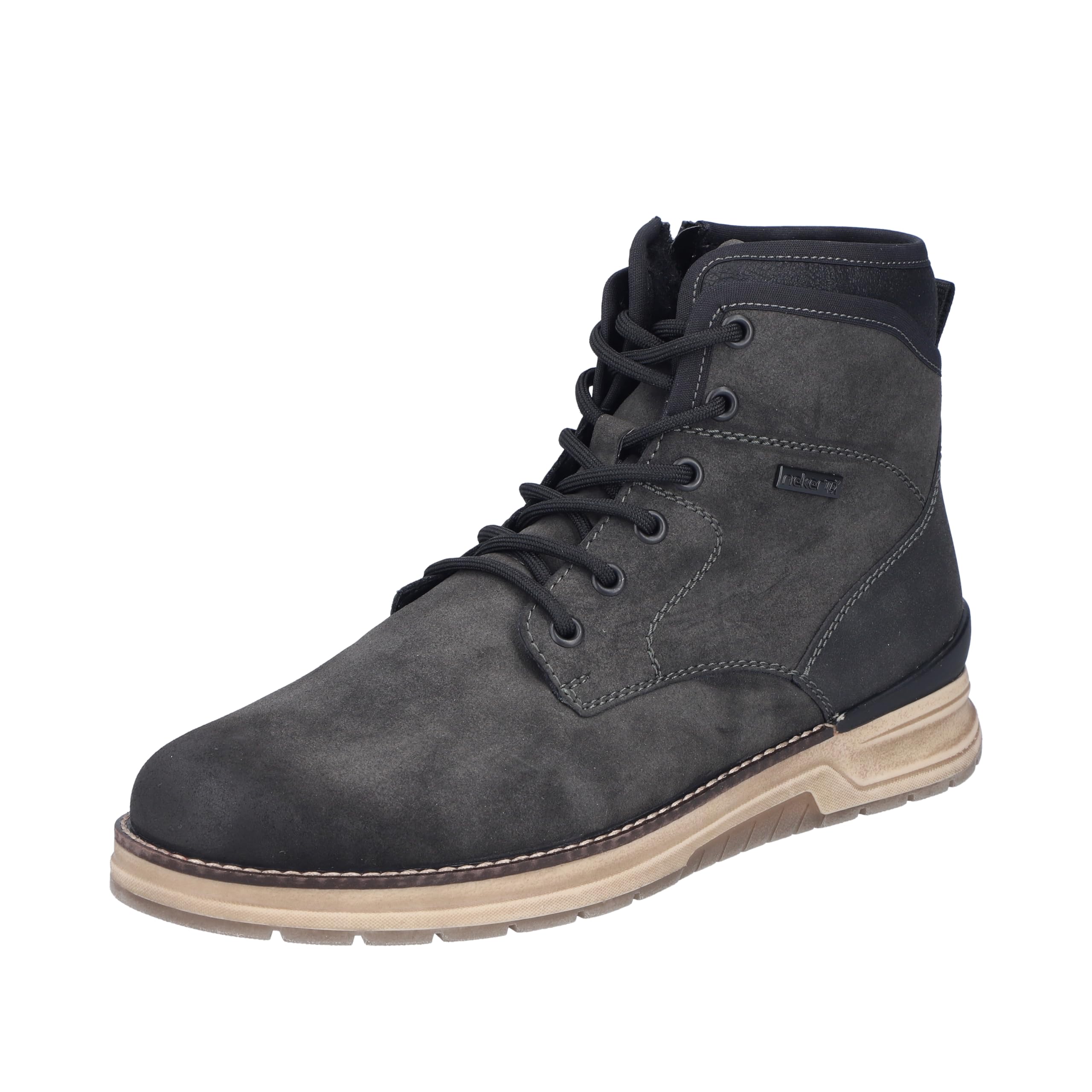 Rieker Men's 32331 Lace-up Boots, Gray, 11 UK