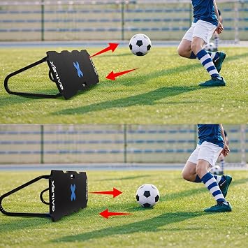GAILEX Soccer Rebound Board Extra-LargeXL Portable Adjustable Angle Bounce Football Training Equipment for Control and EFFICIENT Passing Training