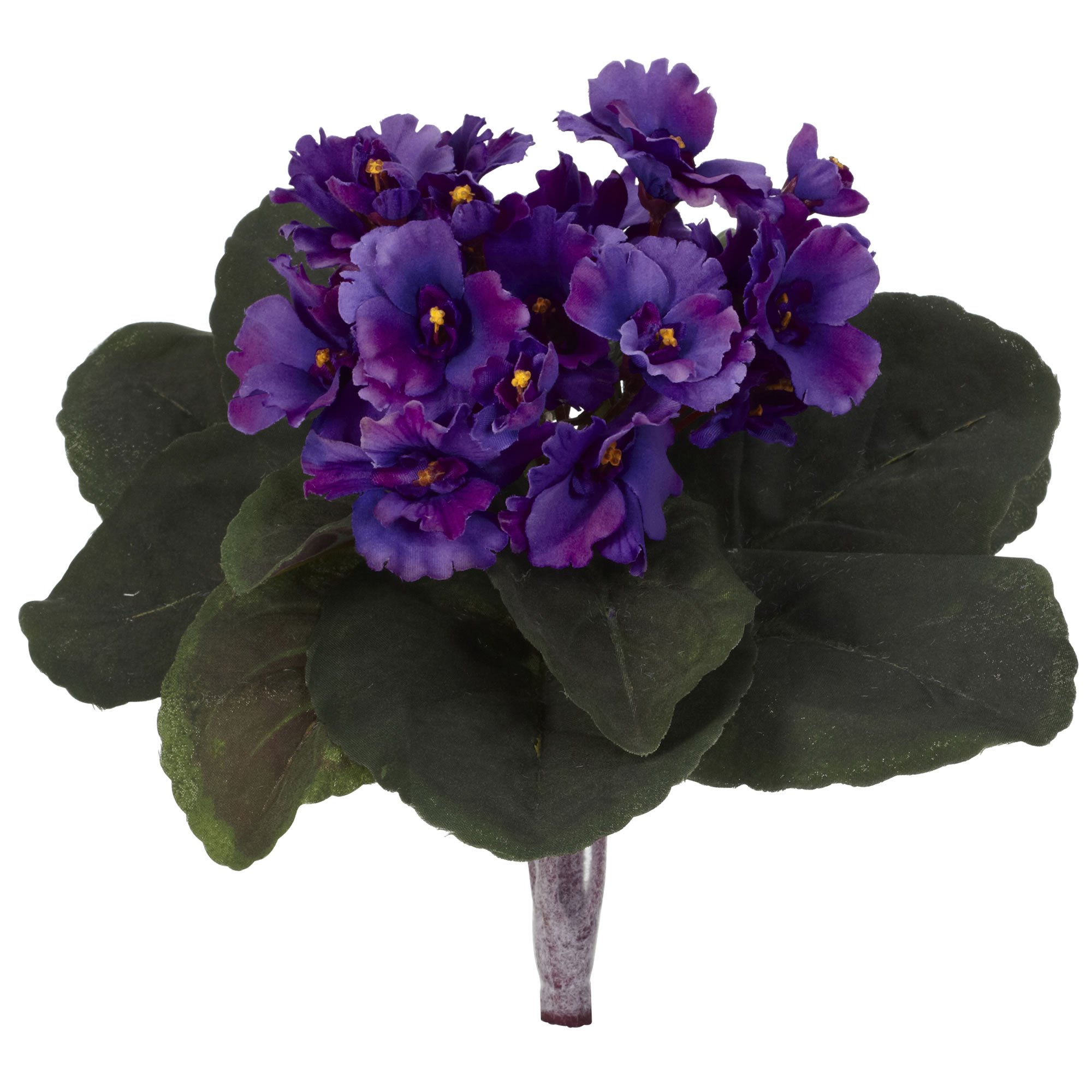Nearly Natural 9in. African Violet Artificial Plant (Set of 6)