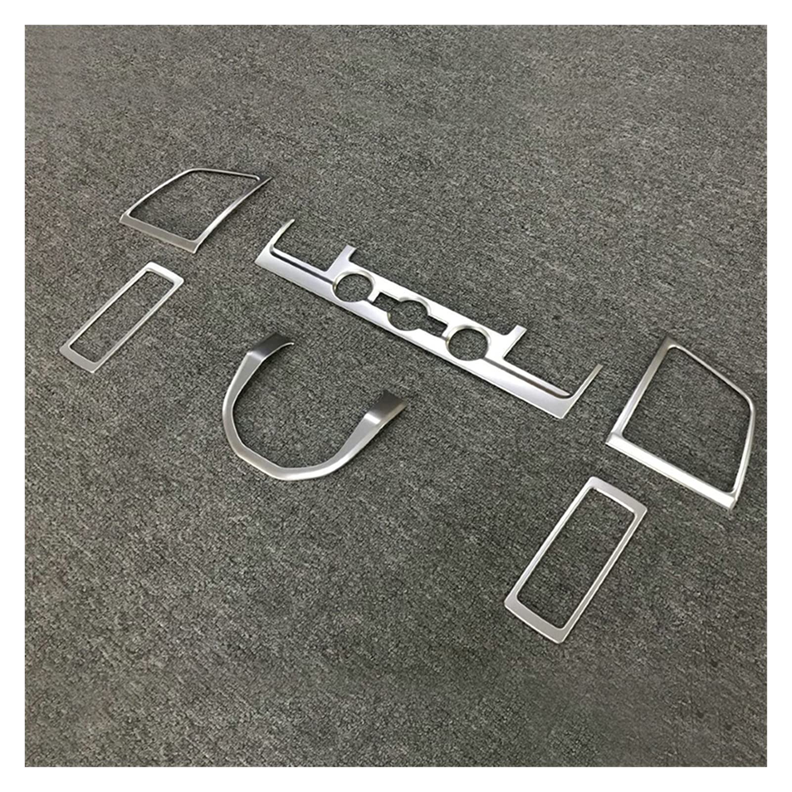 MENGKE Ajuste for Volkswagen Transporter (T6) Caravelle 2017 2018 2019 Set de bobholte de Acero Inoxidable Conjunto de Accesorios for automóviles Interior 6pcs