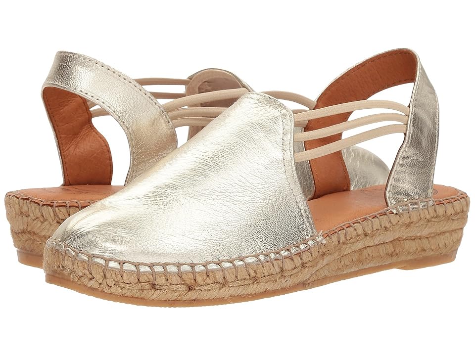 

Toni Pons Noelia (Platinum Leather) Women's Shoes, Metallic