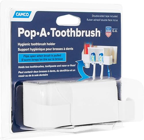 Miniatura 4 de Camco 57208 Porta cepillo de dientes