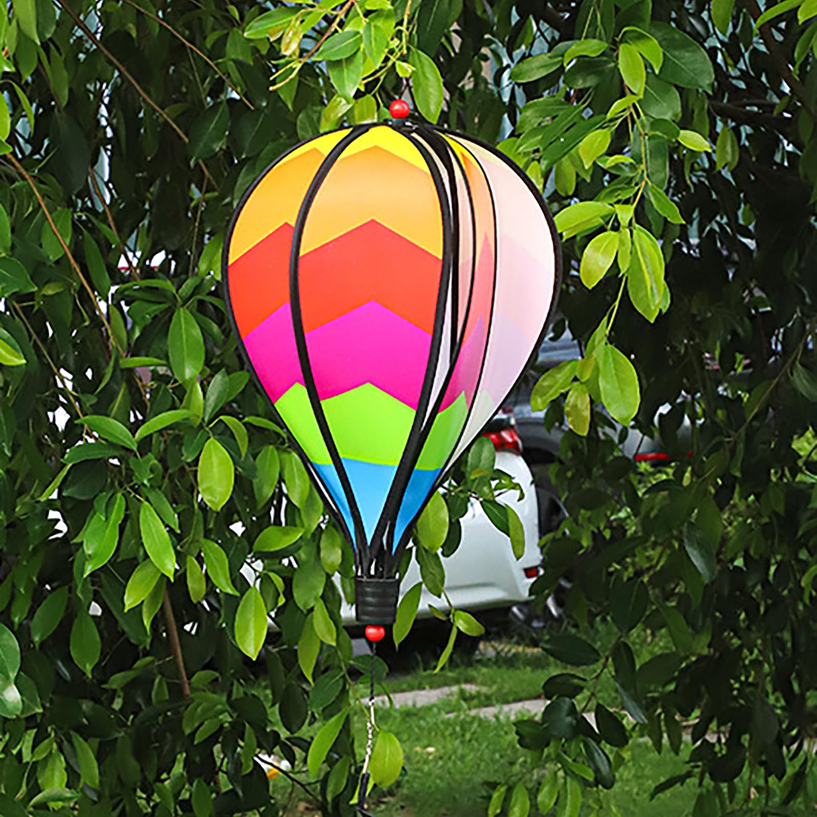 Globo 36136P - Décoration solaire suspendue 20xLED/0,5W/3V IP44 montgolfière