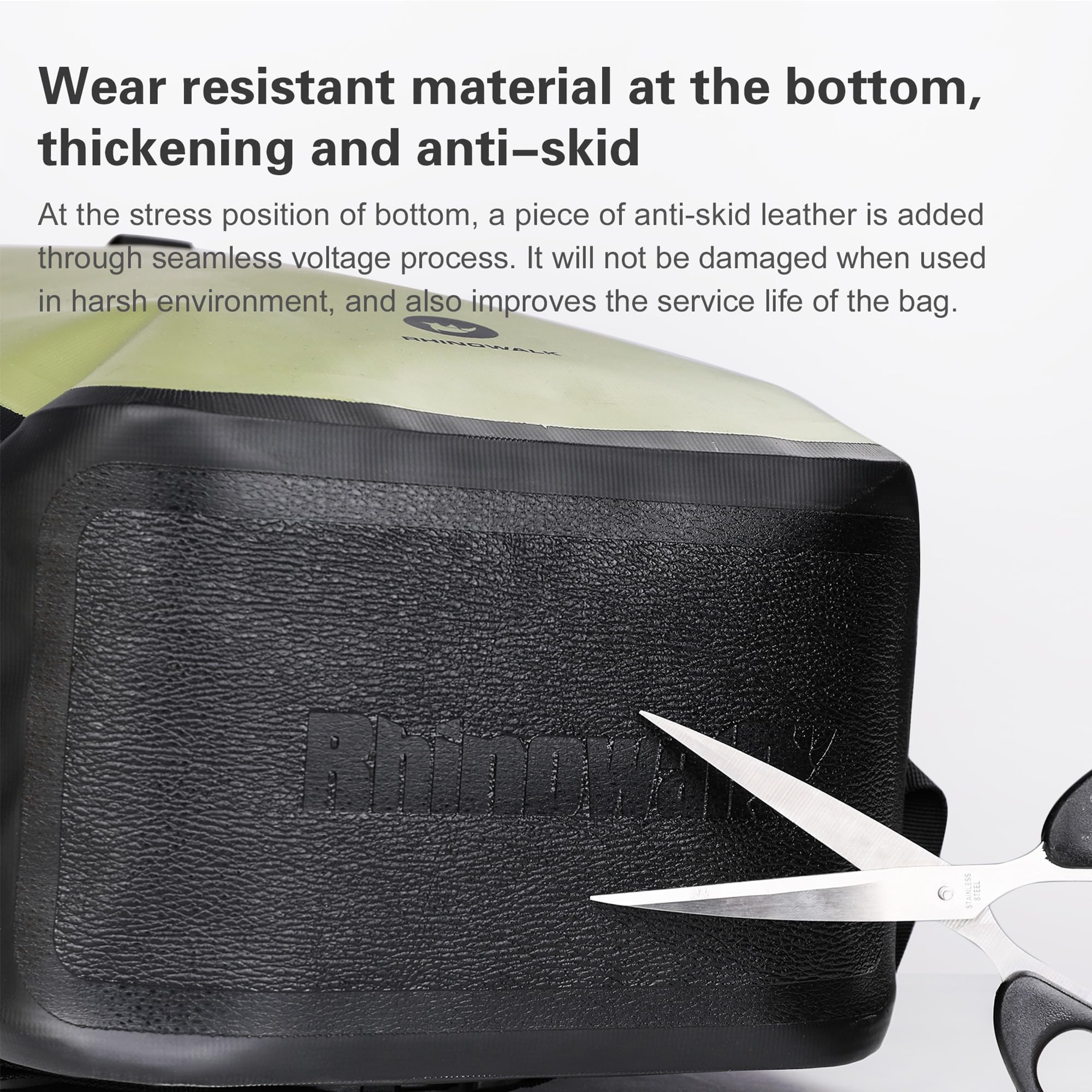 ENJOHOS Fahrradtaschen für Gepäckträger Fahrradrucksack 100% Wasserdicht Fahrrad Taschen hinten Gepäckträgertasche Motorrad Seitentasche Fahrradtasche Rucksack Laptop mit Schultergurt, Grün 27L