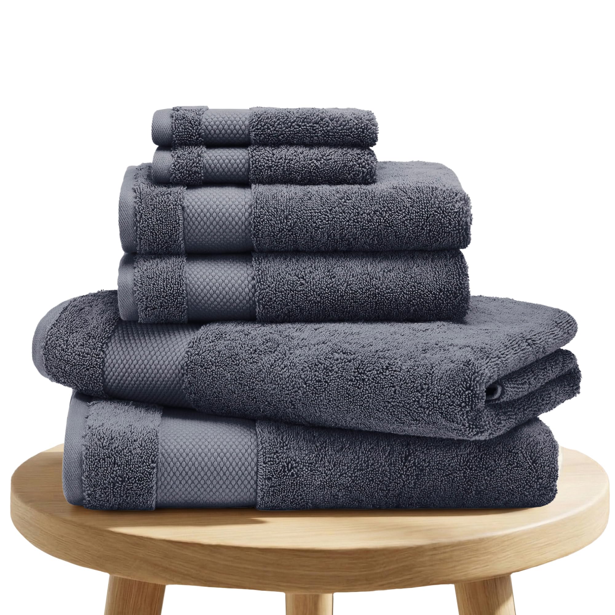 BIOWEAVES Organic Cotton 6-Piece Towel Set
