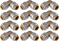 Vista 12 de SharkBite Max 1 x 1 pulgadas PTC Codo de 90 Grados, Accesorio de Plomería de Latón de Conexión a Presión, UR260A