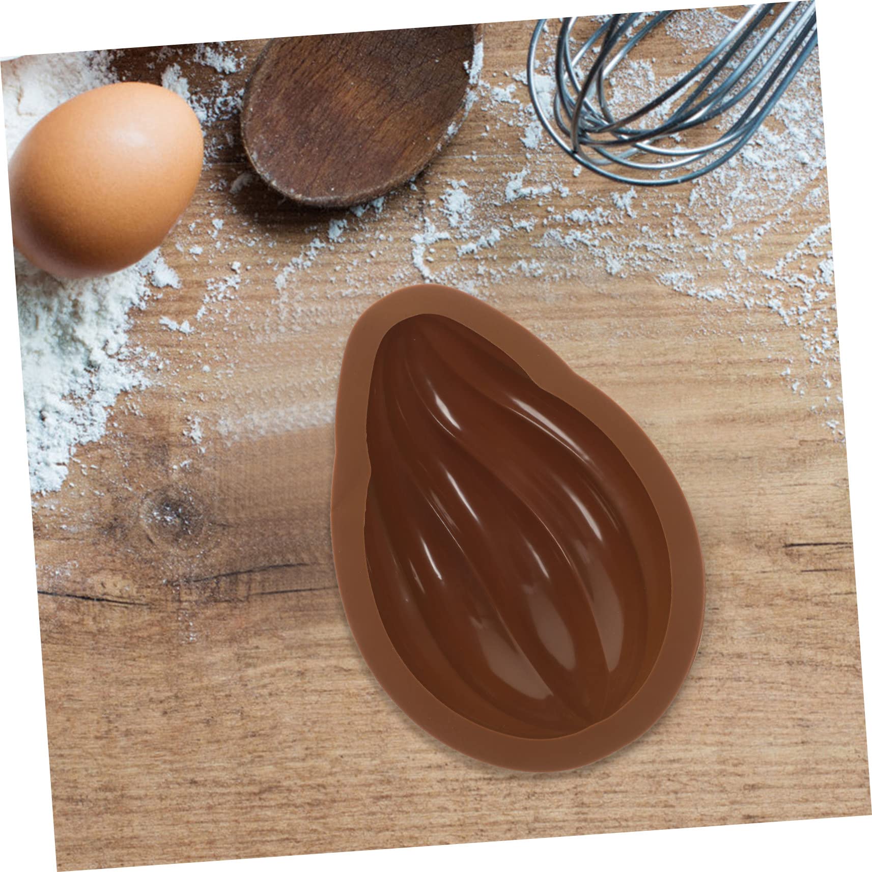 Zerodeko 5piezas Molde De Silicona Para De Pascua Utensilio De Repostería Para Chocolates y Postres Para Crear Deliciosos Huevos De Chocolate Celebraciones De Pascua