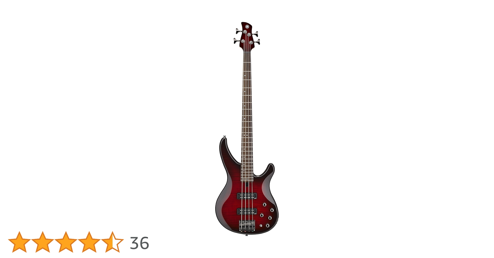 Amazon.co.jp: ヤマハ YAMAHA エレキベース TRBX604FM DRB